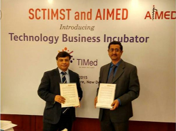 MOU signed between SCTIMST-TIMed and AIMED
